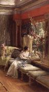 Sir Lawrence Alma-Tadema,OM.RA,RWS Vain Courtship china oil painting reproduction